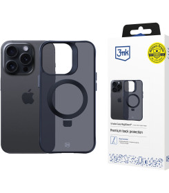 Պատյան Apple iPhone 16 Pro 3mk Smoke Case Mag&Stand